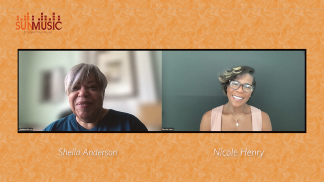 Sheila Anderson and Nicole Henry